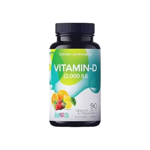 [130455] LIVS - VIT D 2000IU 90 GUMMIES